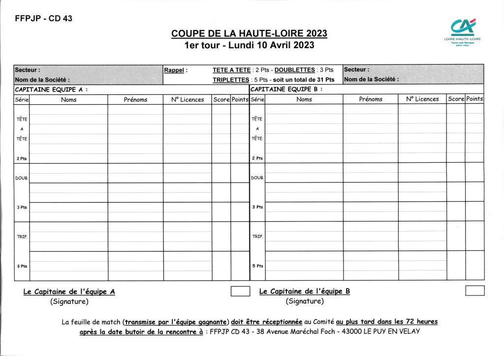 feuille match coupe Page1