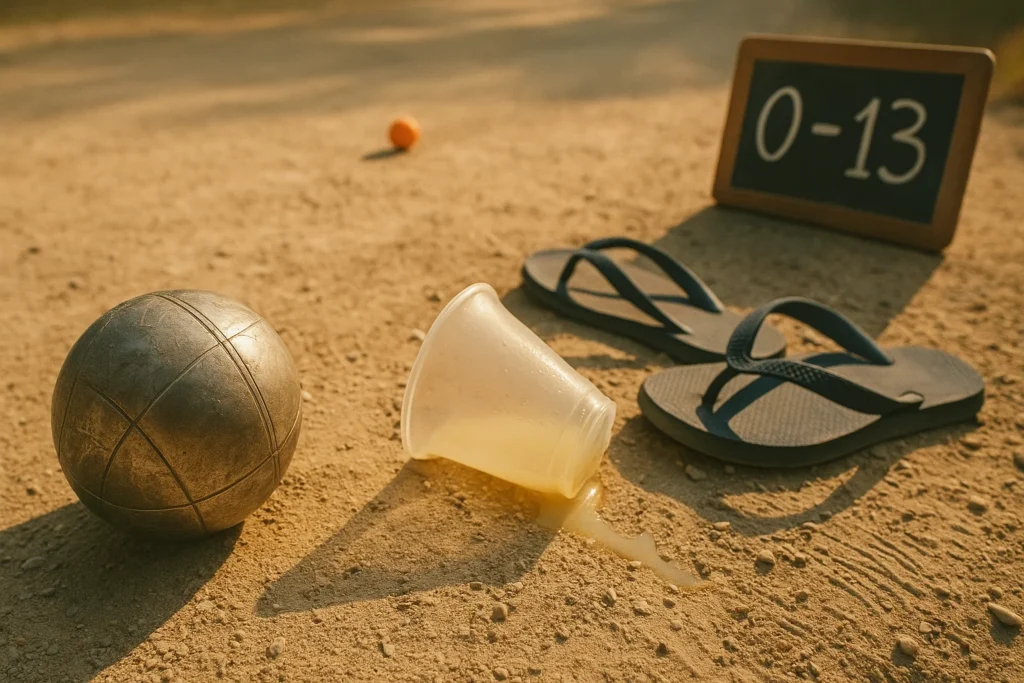 Blague sur la pétanque