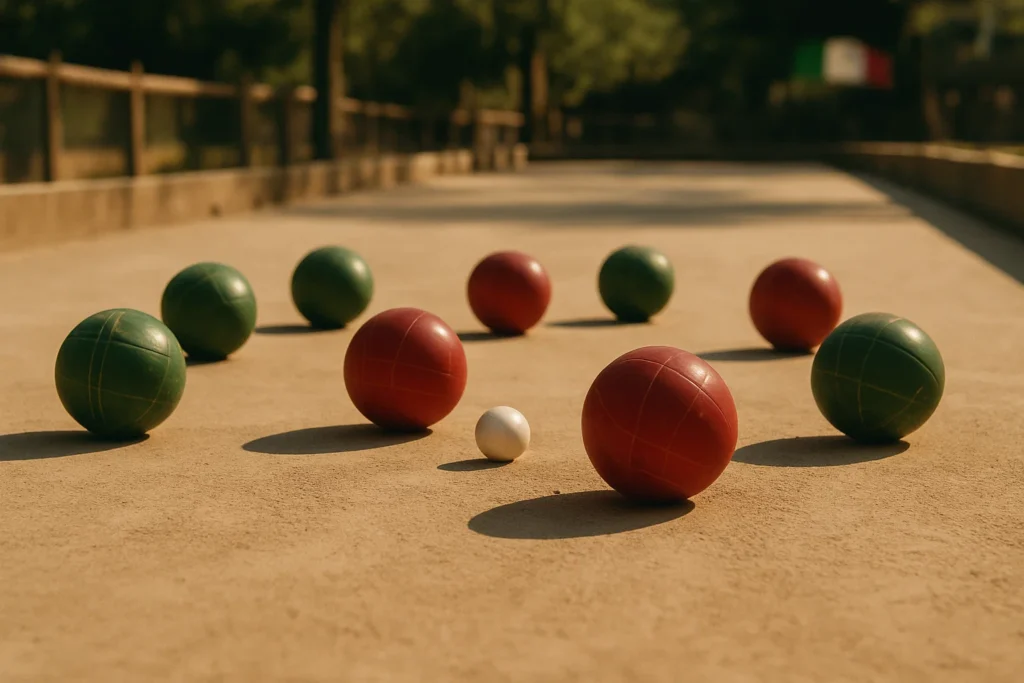 Bocce pétanque italienne