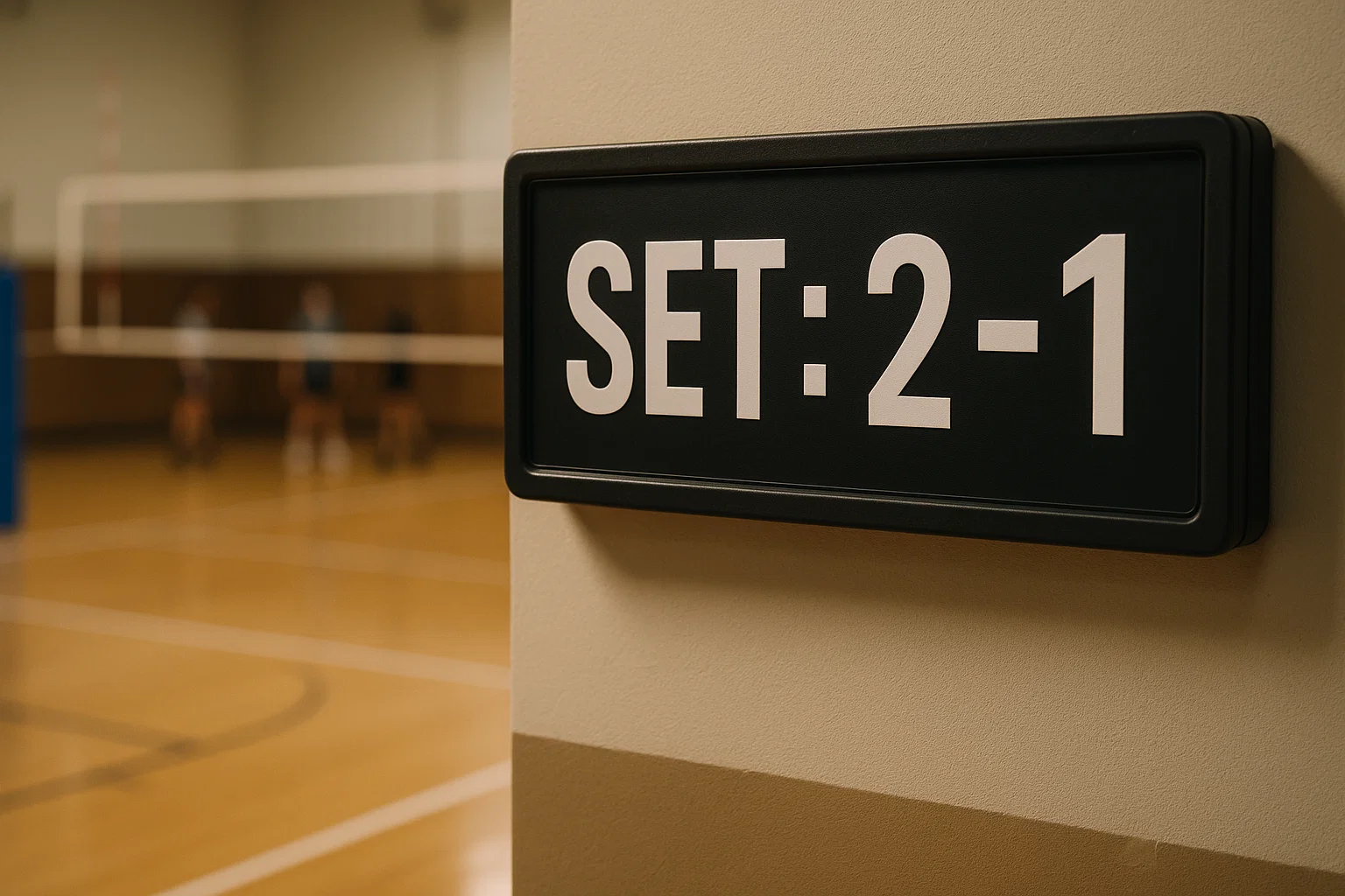 Combien de points pour gagner un set ou un match de volley ?