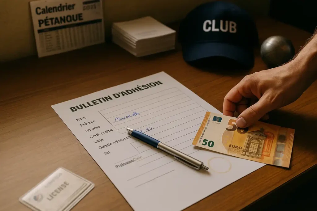 Prix Licence pétanque 2025