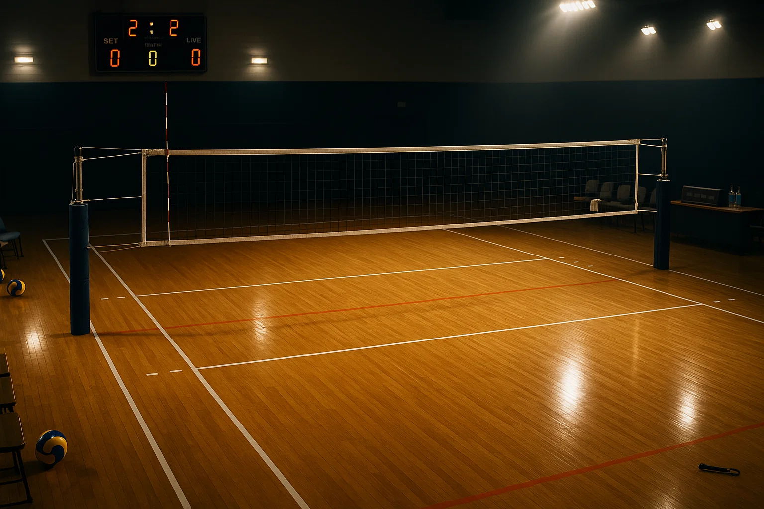 Tie breaker volley